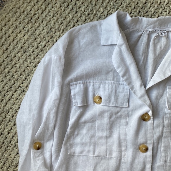 FSL + Apparel Cotton Button Up Top - Picture 4 of 8